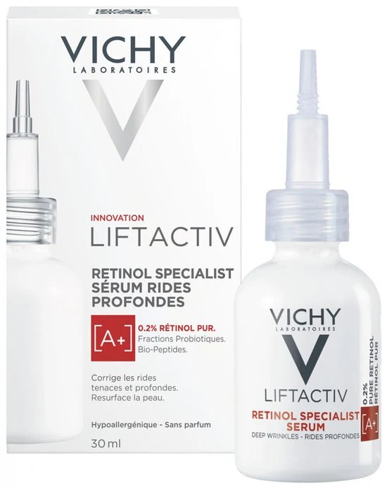Vichy Liftactiv Retinol Specialist Serum - nuit Vermindert Diepe Rimpels - 30ml
