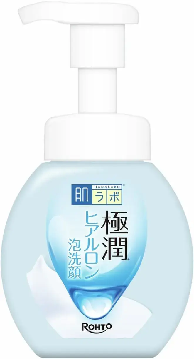 Hada Labo Gokujun Gentle Facial Foam Facewash Remover 5.41 fl oz