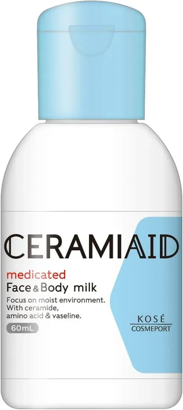 Ceramiaid Ceramide Medicated Skin Milk Body Lotion 60 ml Japan