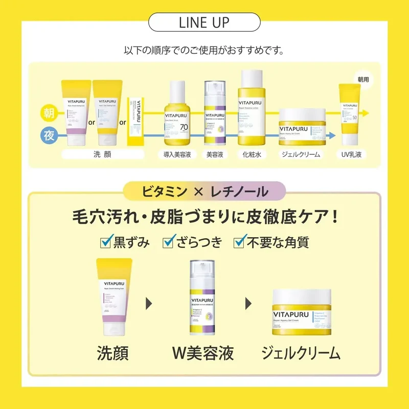 Vitapuru Double Action Repair Serum Retinol Niacinamide 40ml
