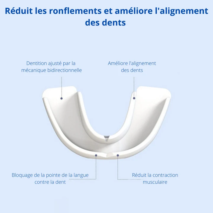Orthèse buccale anti-ronflement