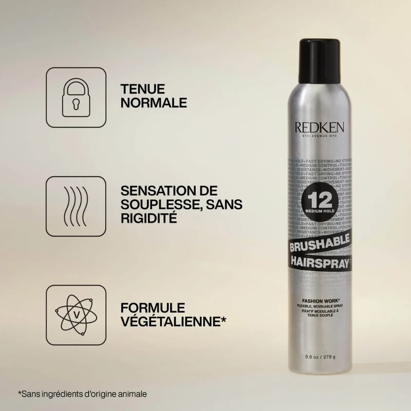Fixatif modulable "Brushable Hairspray" (278g/9.8oz)