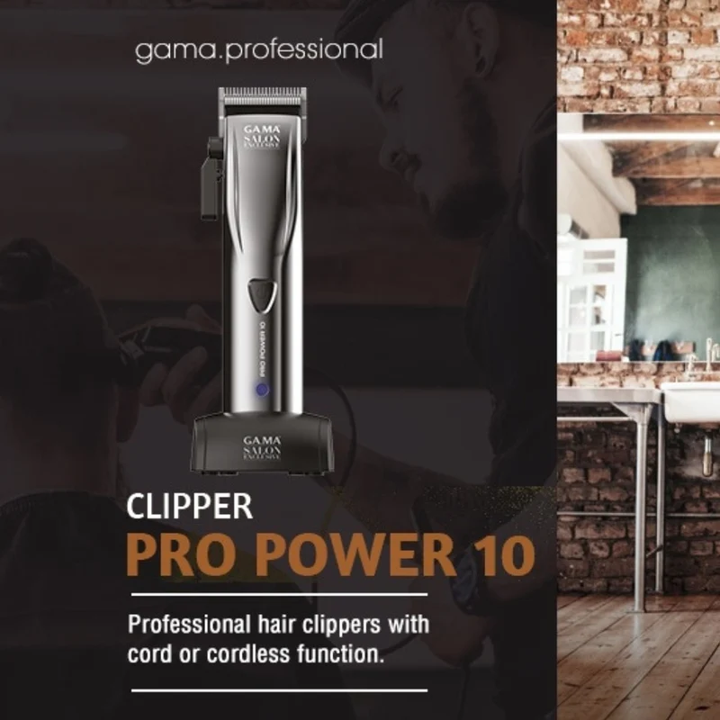 GAMA Salon Exclusive - Tondeuse sans fils "Pro Power 10"