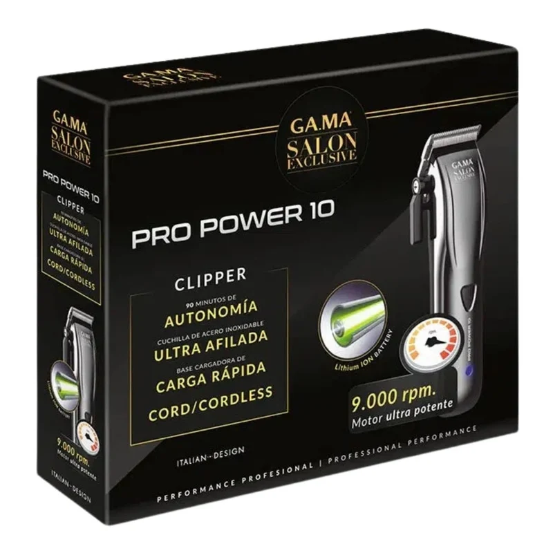 GAMA Salon Exclusive - Tondeuse sans fils "Pro Power 10"