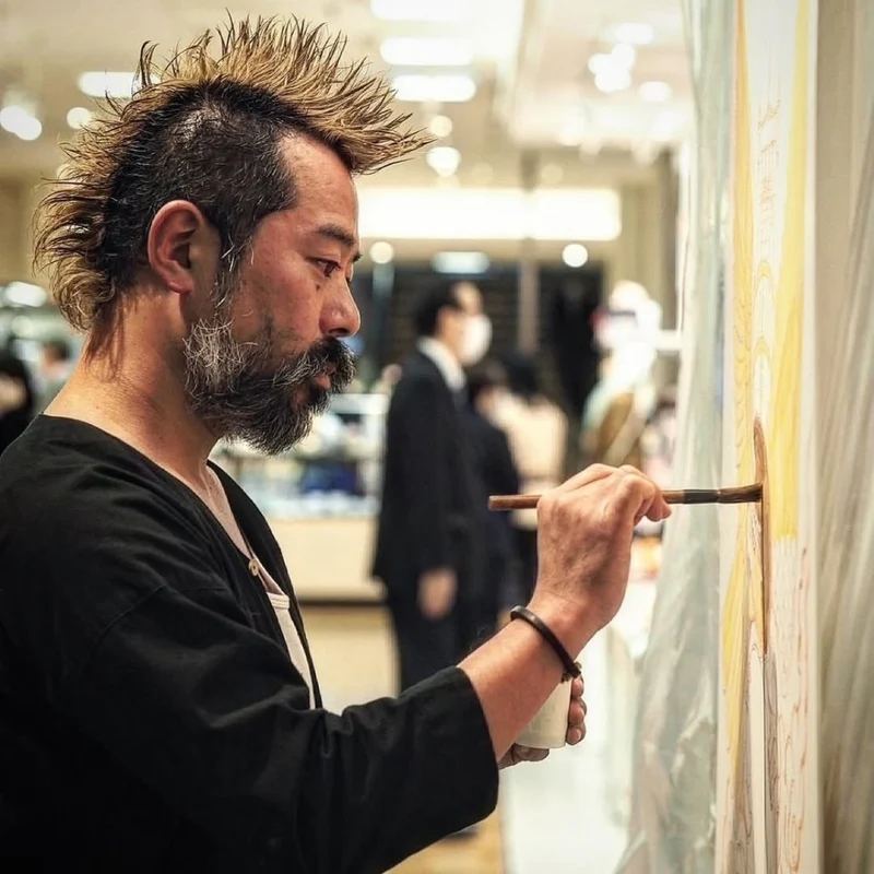 Gel à raser signé par l'artiste "Yutaka" (300g/10.58oz)
