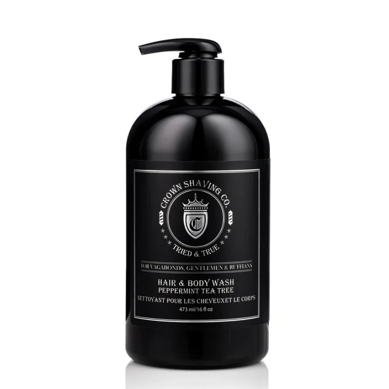 Gel nettoyant cheveux et corps "Peppermint Tea Tree" (473ml/16.0oz)
