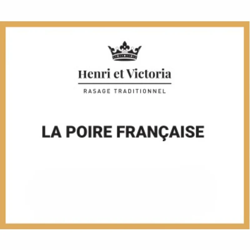 Henri et Victoria - Huile à barbe 3 en 1 "La Poire Francaise" (28g/1.0oz)