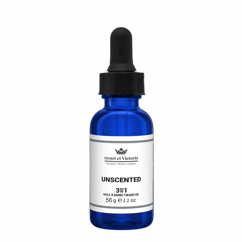 Huile à barbe 3 en 1 "Unscented" (56g/2.0oz)