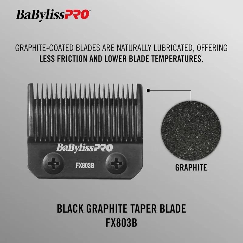 Lame de rechange conique FX803B Graphite - Noir