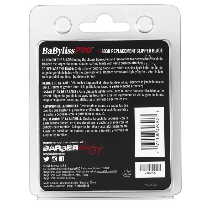 Lame de rechange conique FX803B Graphite - Noir