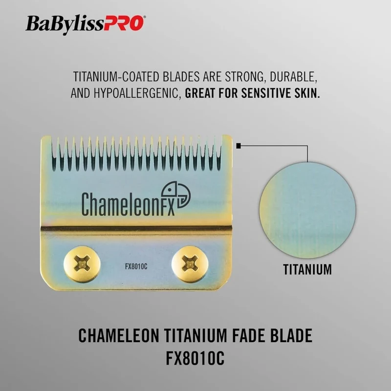 Lame de rechange pour dégradé FX8010C Titane - Chameleon