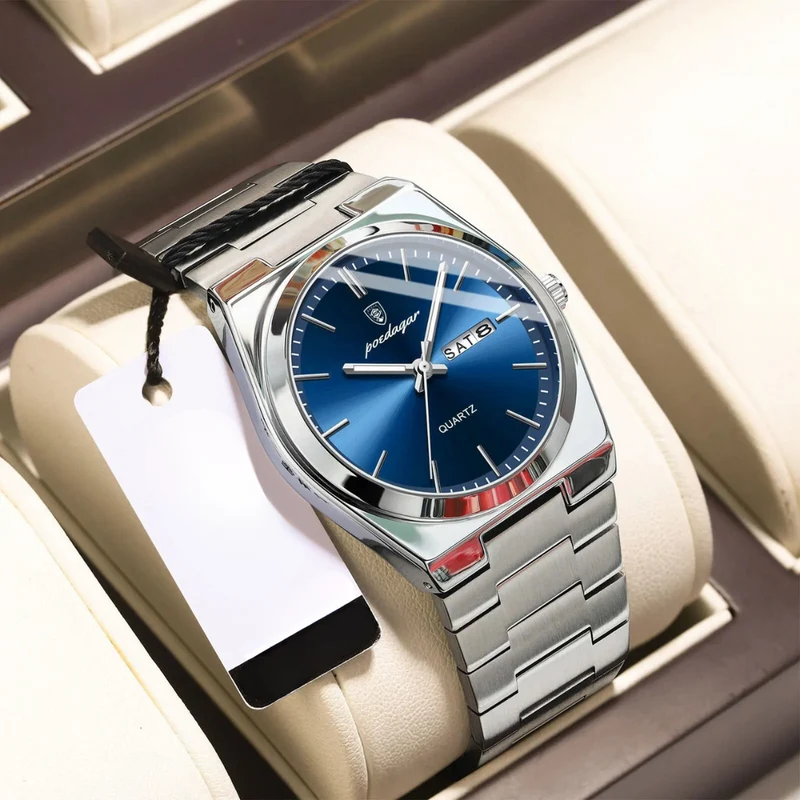 Orologio da Uomo Impermeabile in Acciaio Inossidabile | Lusso & Durabilità