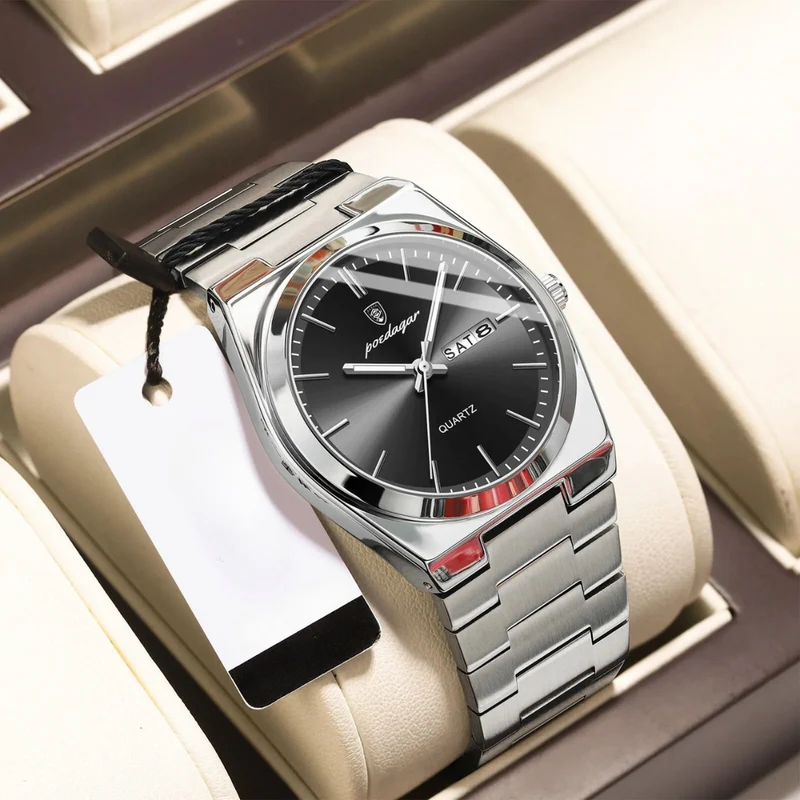 Orologio da Uomo Impermeabile in Acciaio Inossidabile | Lusso & Durabilità