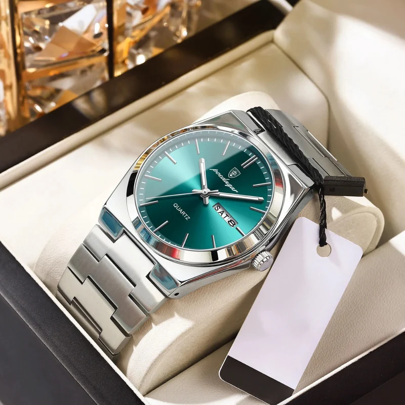 Orologio da Uomo Impermeabile in Acciaio Inossidabile | Lusso & Durabilità
