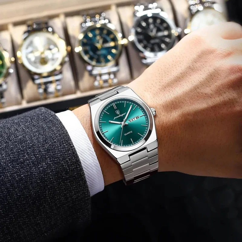 Orologio da Uomo Impermeabile in Acciaio Inossidabile | Lusso & Durabilità