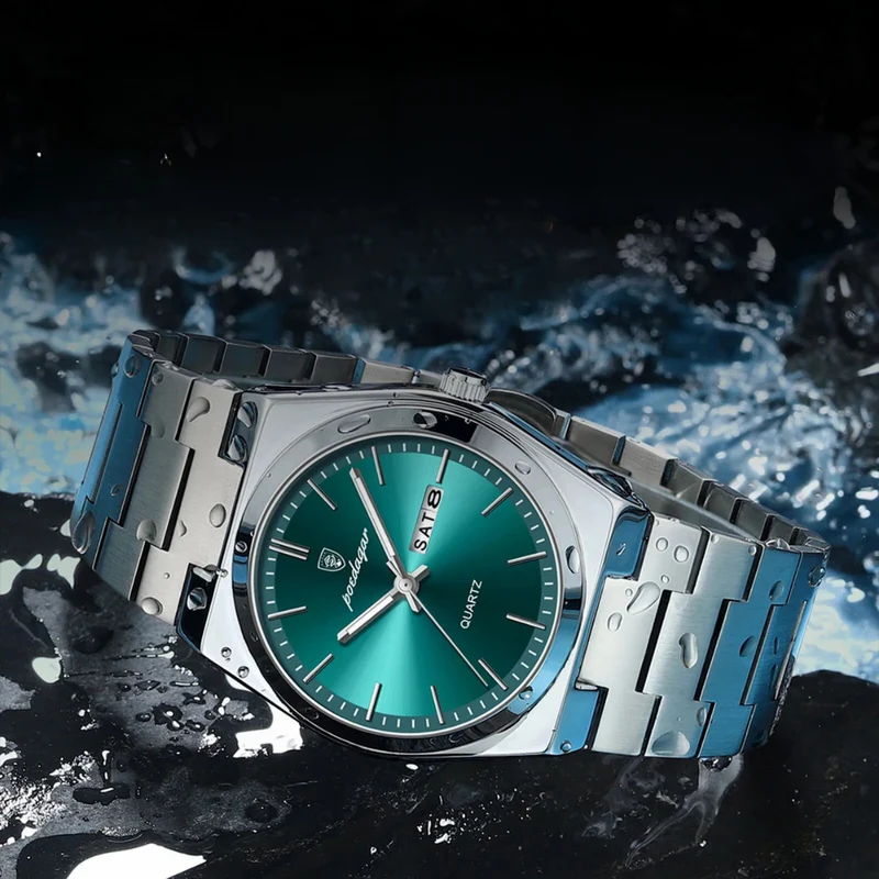 Orologio da Uomo Impermeabile in Acciaio Inossidabile | Lusso & Durabilità