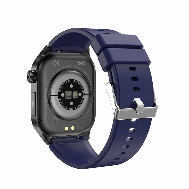 Smartwatch con ECG - Monitoraggio della glicemia e della pressione sanguigna | HealthSync