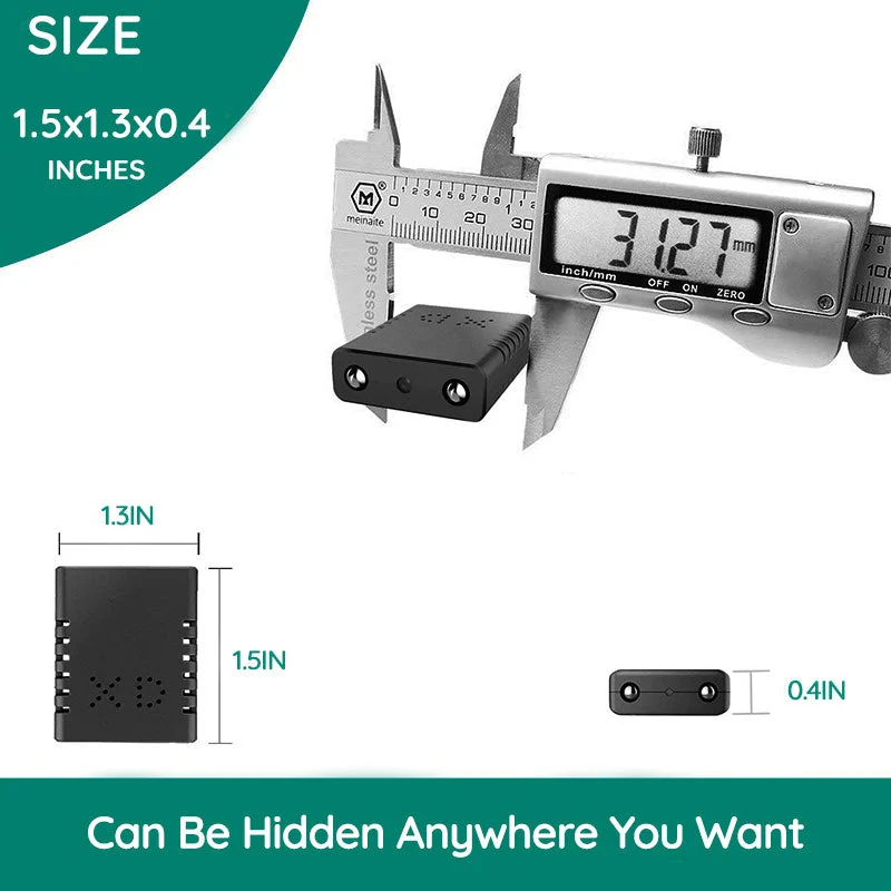 Telecamera Mini HD Wireless con Audio e Visione Notturna