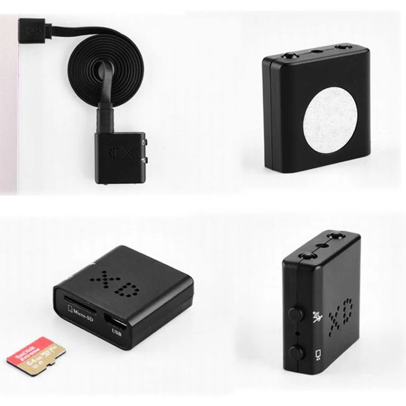 Telecamera Mini HD Wireless con Audio e Visione Notturna