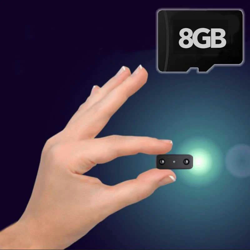 Telecamera Mini HD Wireless con Audio e Visione Notturna