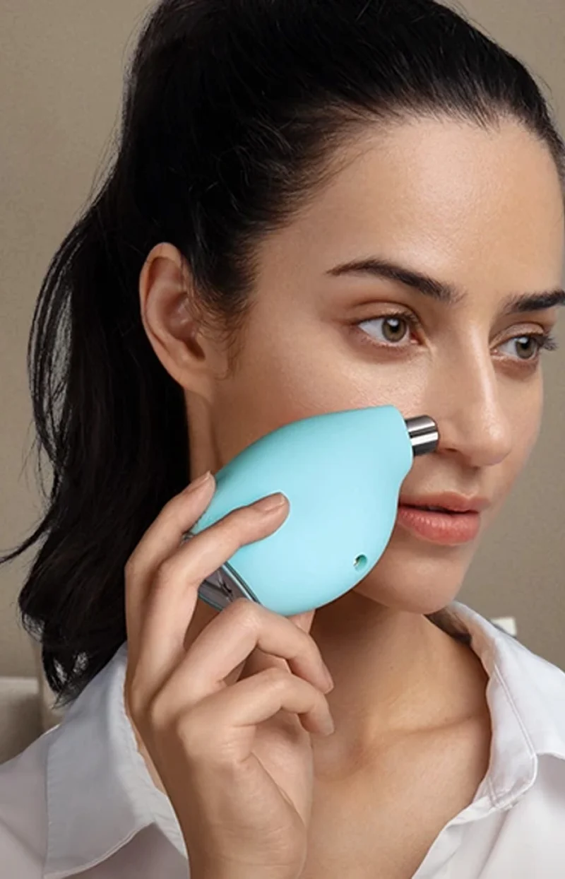 KIWI ™ - Aspirateur points noirs - Visage - Bleu