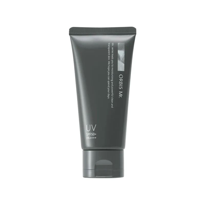 Orbis Mr. Dry Touch UV Gel Sunscreen SPF50 PA++++ 60g for Men Face & Body