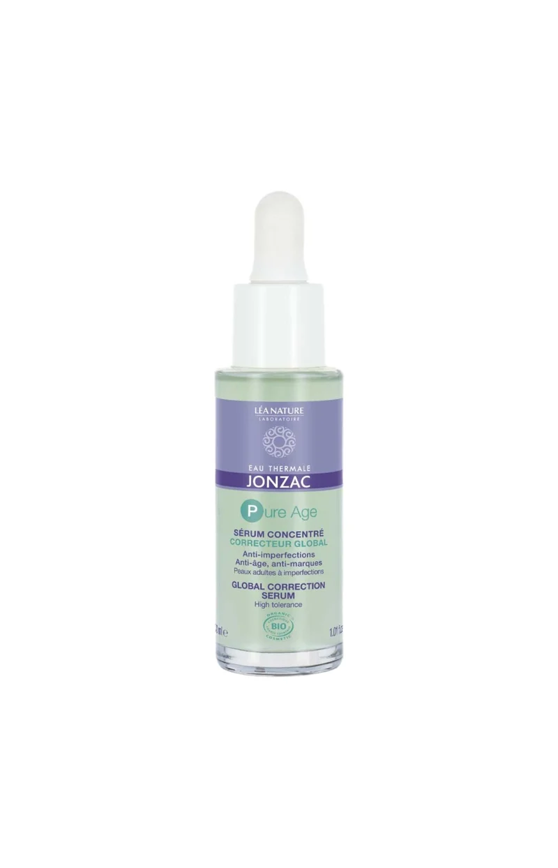 Sérum concentré anti-imperfection & anti-âge bio - Pure Age - Peaux adultes à imperfections