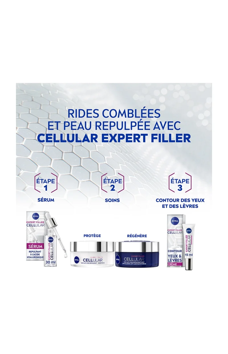 Soin de jour anti-âge repulpant SPF 15 - Expert Filler