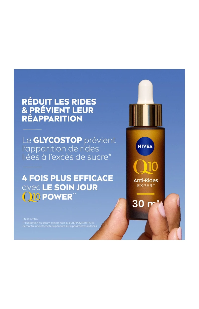 Sérum anti-âge double action - Glycostop & Q10