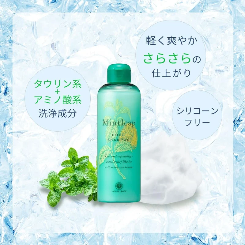 House Of Rose Mint Leaf Cool Shampoo - Refreshing Cooling Sensation 250ml