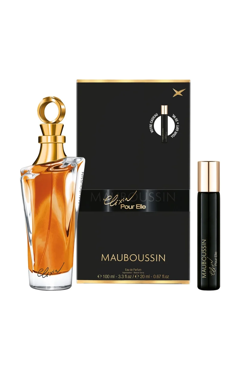 Coffret Elixir Eau de parfum - Oriental gourmand - 2 produits