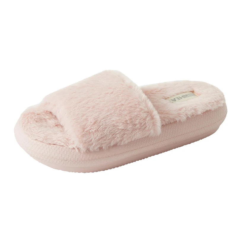 32°HEAT - Pantoufles Coussinées en Peluche pour Femme