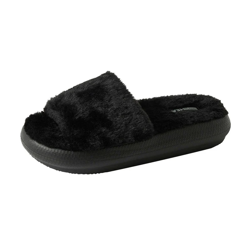 32°HEAT - Pantoufles Coussinées en Peluche pour Femme