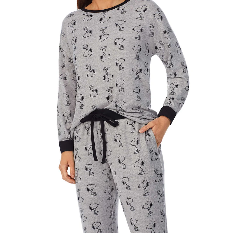 PEANUTS - Ensemble Pyjama Confortable 2 Pièces