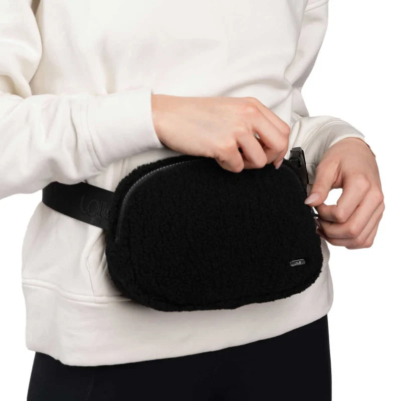 LOLË - Sac de Taille en Molleton