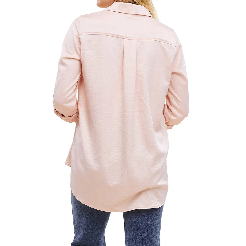 CRISTINA B - Chemise à Manches Roulées pour Femme