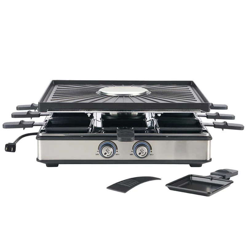 TRUDEAU - Ensemble de 30 Pièces pour Raclette et Fondue