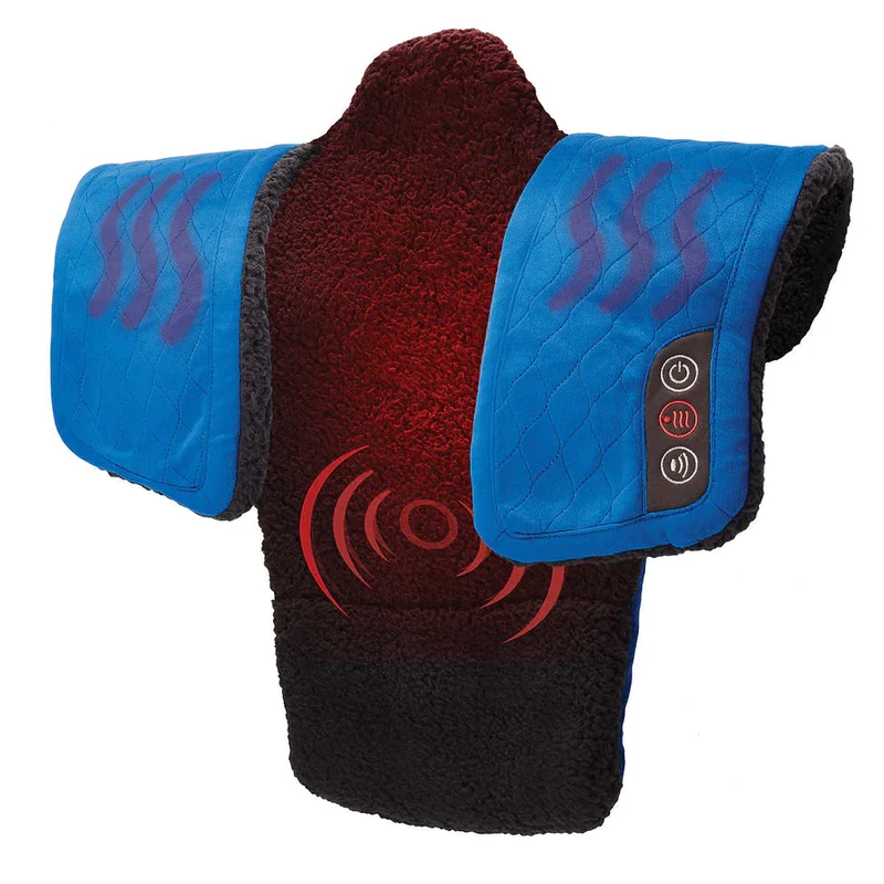 HOMEDICS - Cape Lestée Réconfortante avec Vibration et Chaleur