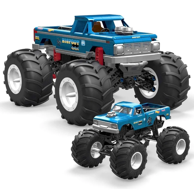 MEGA - Camion BigFoot 4x4x4 Hot Wheels Monster Trucks
