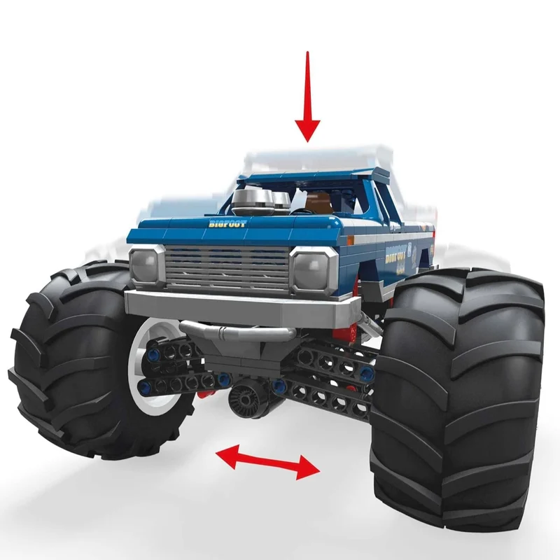 MEGA - Camion BigFoot 4x4x4 Hot Wheels Monster Trucks