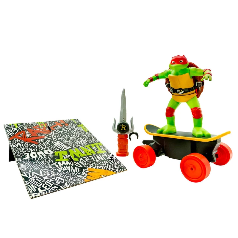 NICKELODEON - Planche à Roulettes Télécommandée Tortues Ninja Raphael