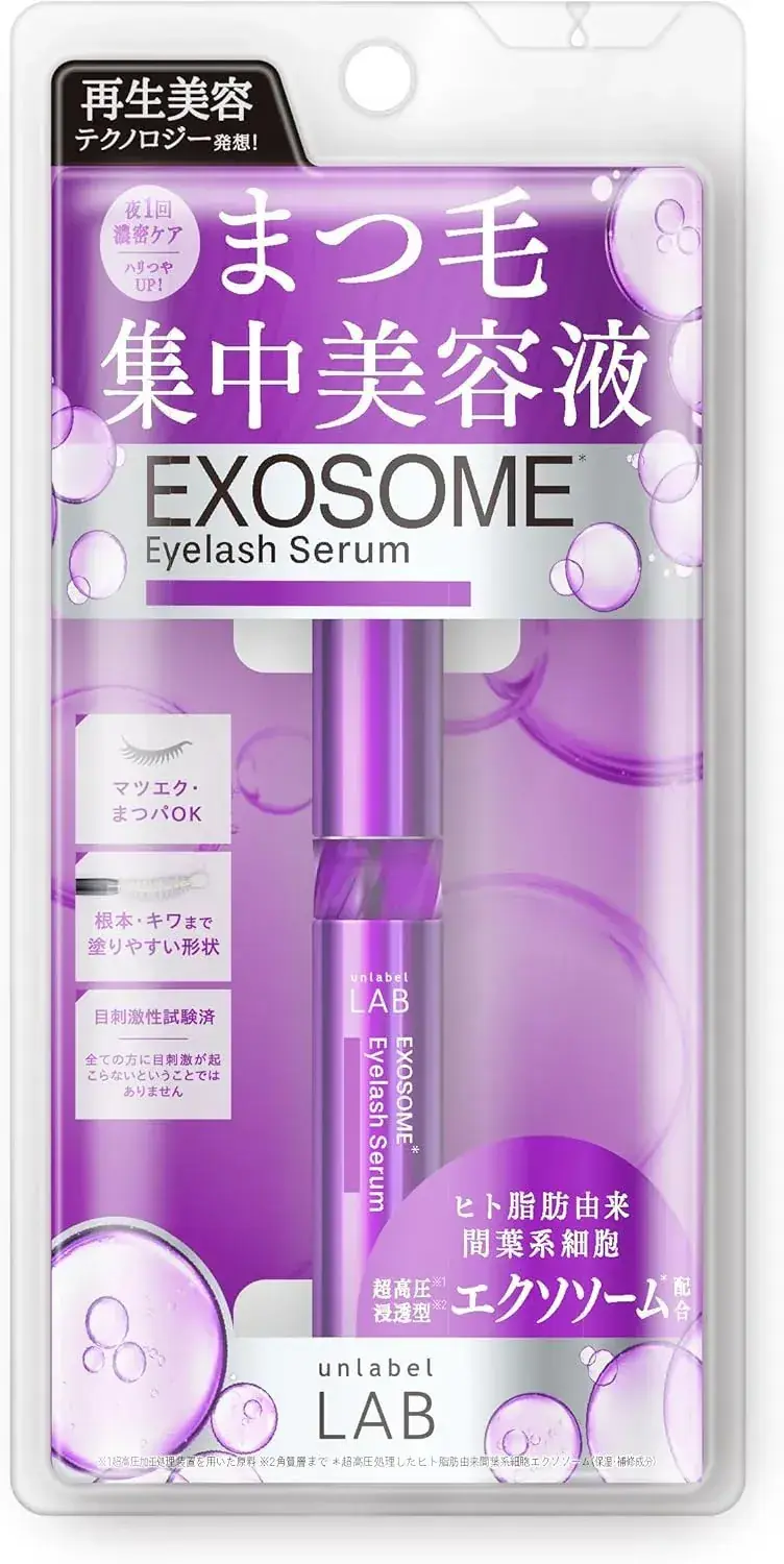Unlabel EX Eyelash Serum 5.5g - Fragrance Free, Exosome Formula