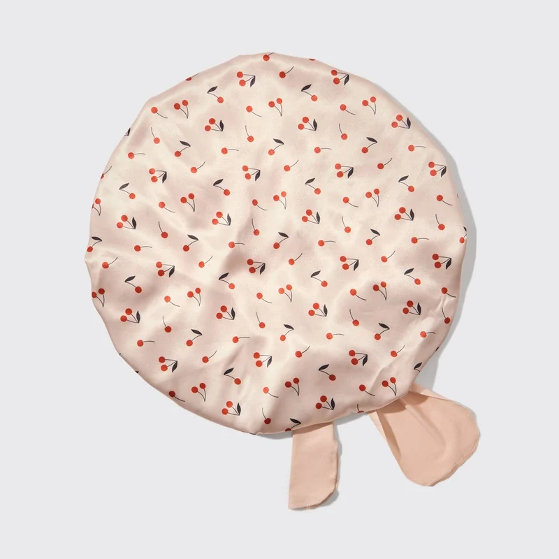 Bonnet en satin oversized ajustable