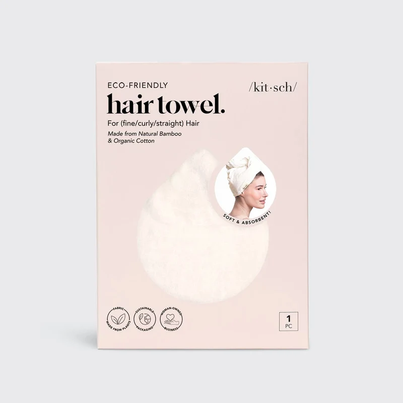 Serviette sèche-cheveux à séchage rapide