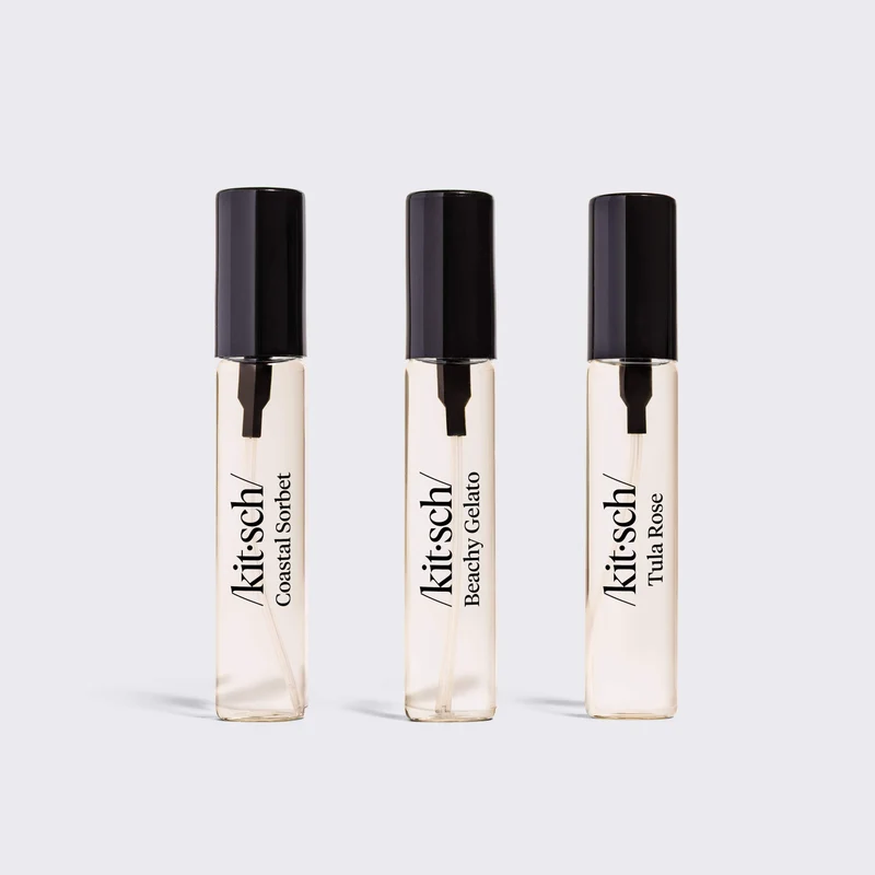 Coffret trio de parfums pour cheveux
