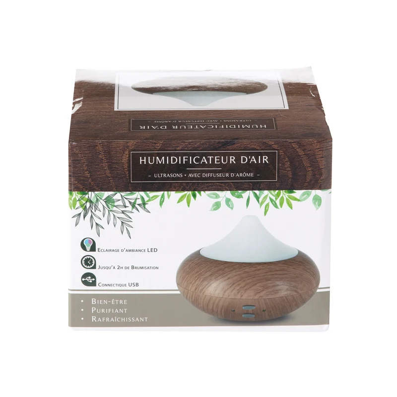 Humidificateur d'air et diffuseur d'huiles essentielles