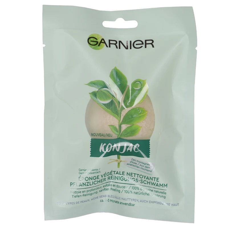 Eponge Konjac nettoyante