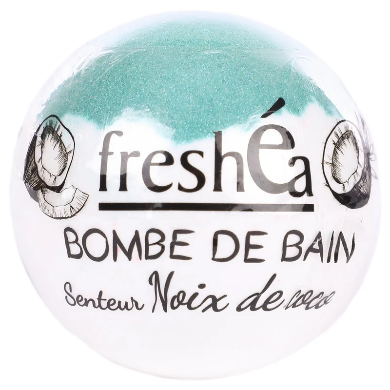 Bombe de bain à la noix de coco