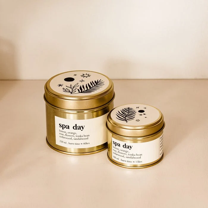 Spa Day Botanische Duftkerze 100 ml