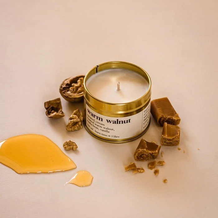 Warm Walnut Botanische Duftkerze 100 ml